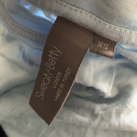 Sweaty Betty Exalt Long Sleeve Top Air Blue‎ size XS - Picture 4 of 15